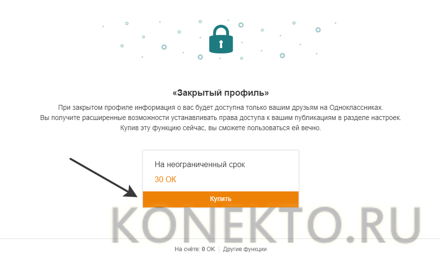Что такое закрытый аккаунт в Одноклассниках