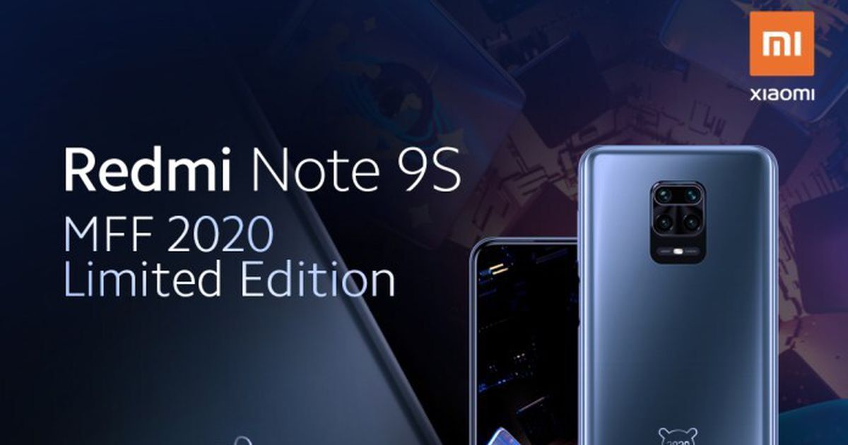 Анонс Redmi Note 9S MFF 2020 Limited Edition
