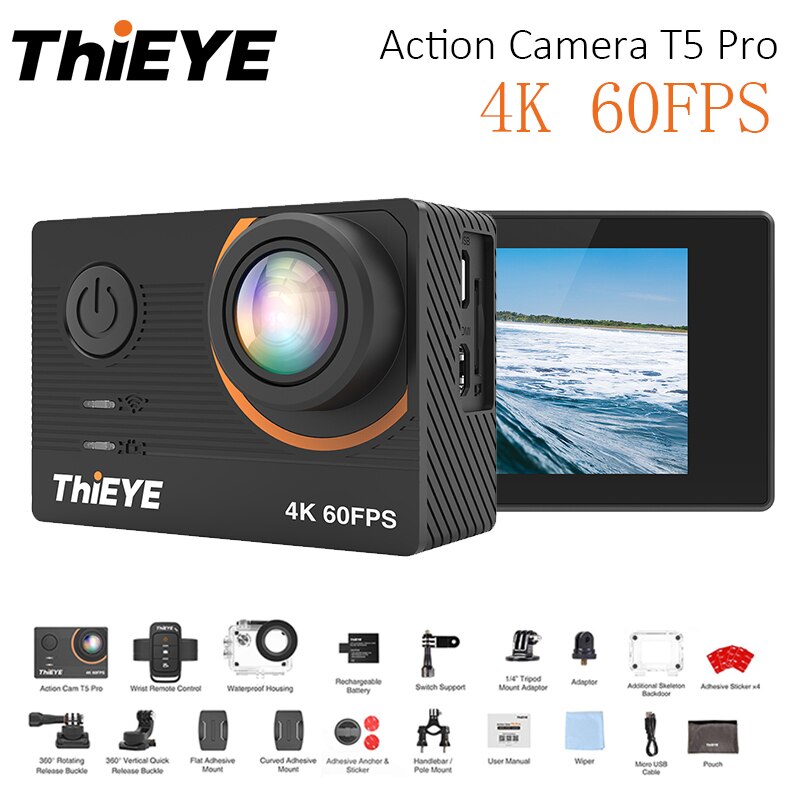 Экшн-камера THiEYE T5 Pro