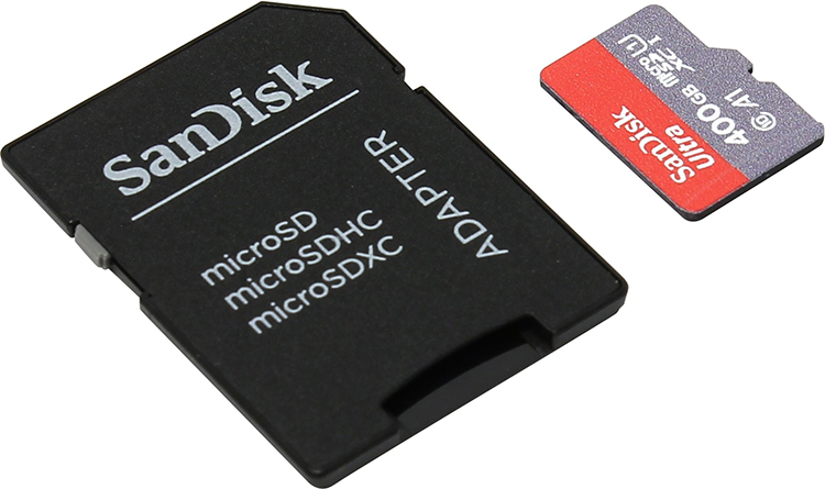 SanDisk Ultra microSDXC Class 10 UHS Class 1 A1 